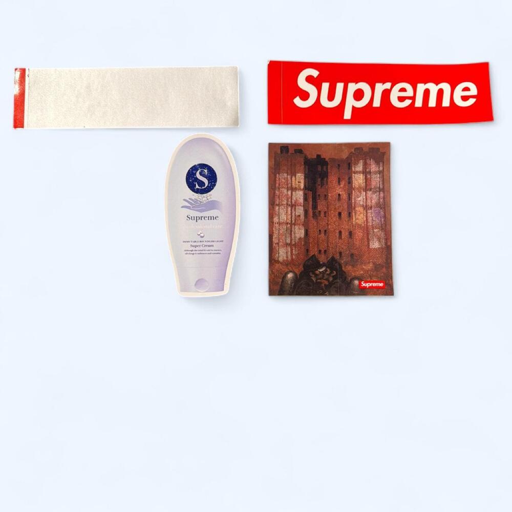 Supreme Sticker Lot – 4 Stickers